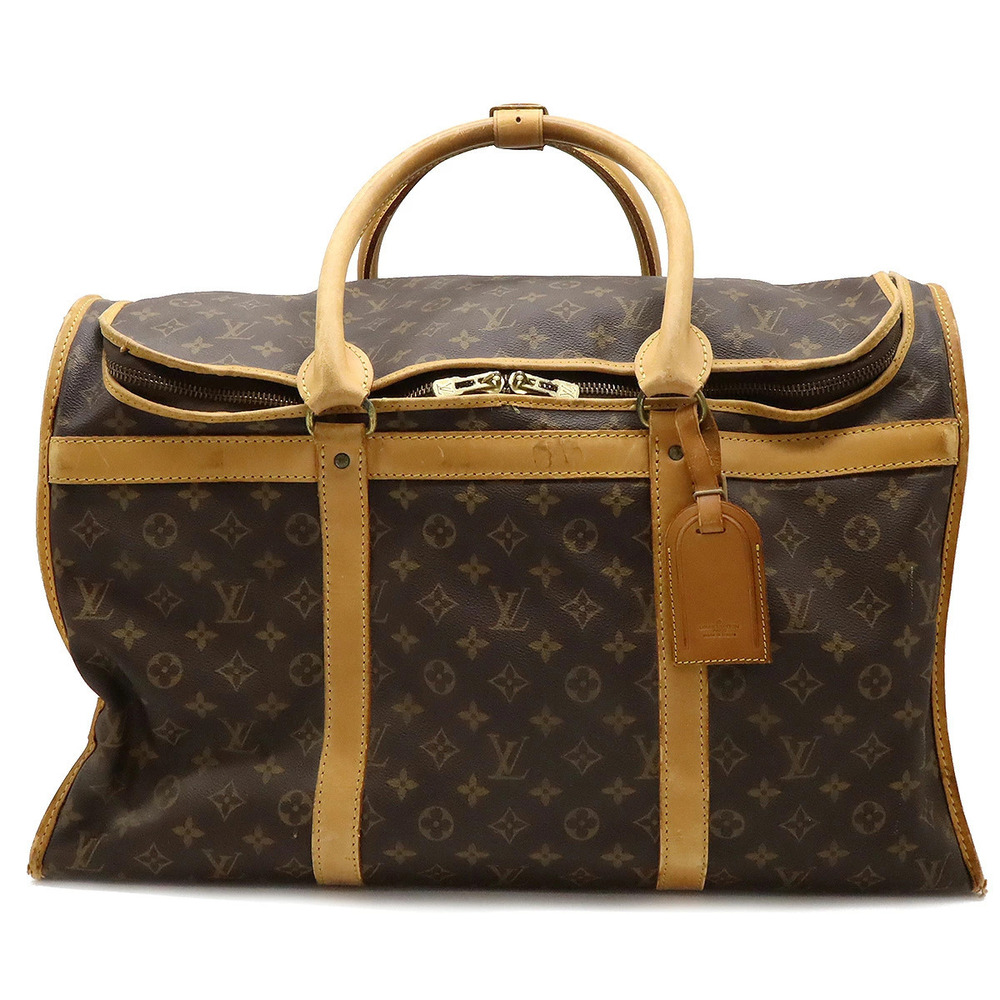 LOUIS VUITTON Monogram Sac Chasseur Boston Bag Handbag Travel